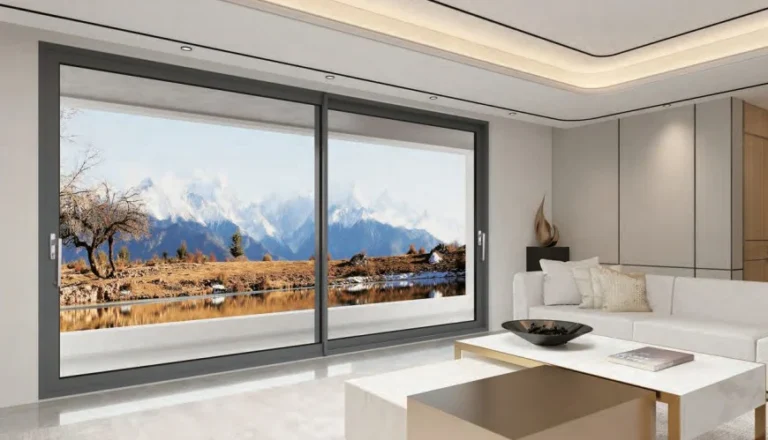 Luxurious Living Space with Expansive Sliding Doors