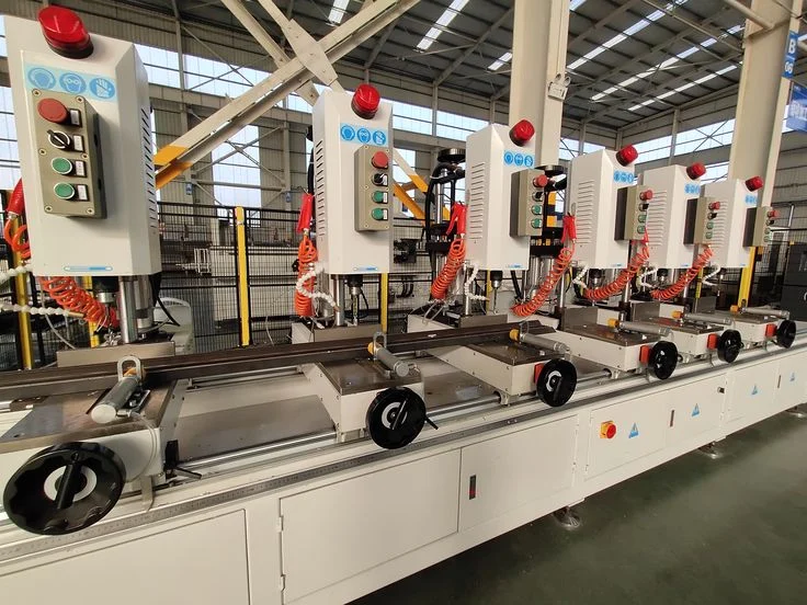 Aluminum window-door-machine