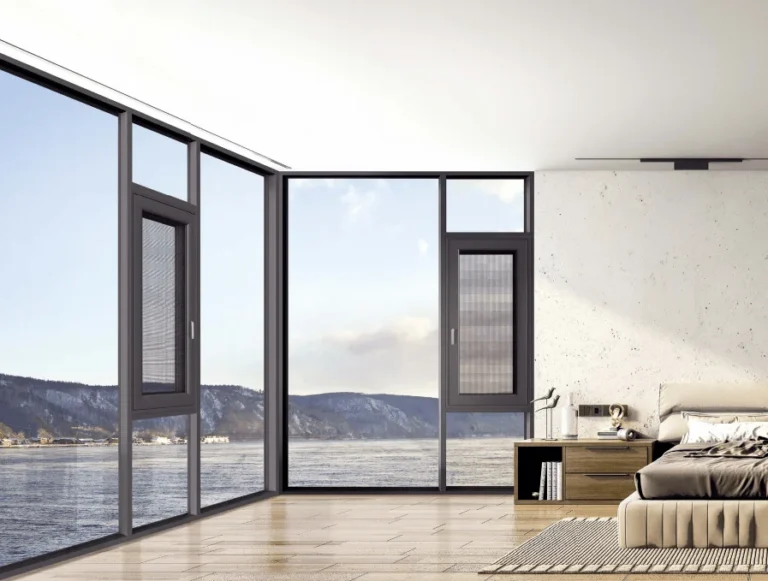 Aluminum strom windows, which decorate and protect our houses.