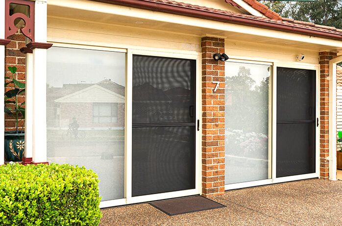 vinyl screen door