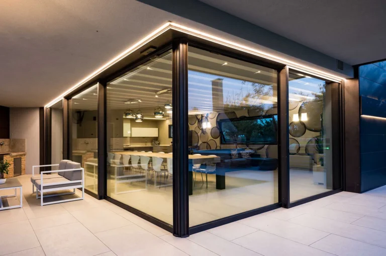 aluminum lift and slide door