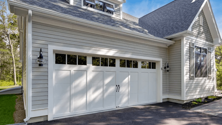 garage windows on door