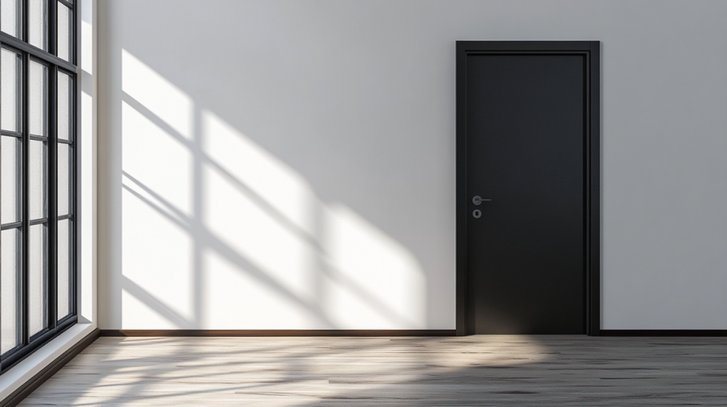 black-internal-door ideas