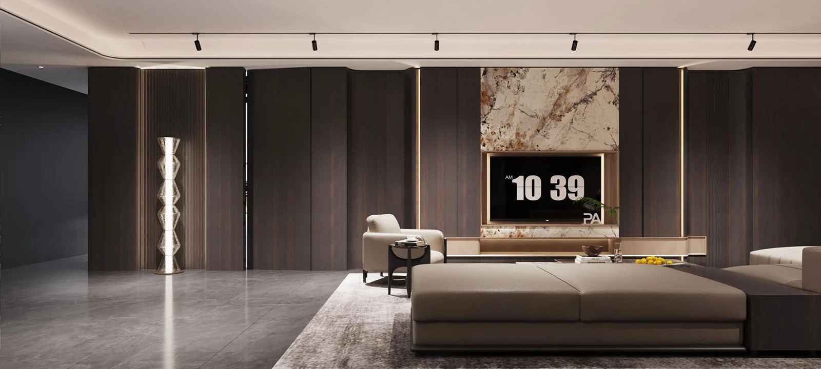 Wall-panels-and-hidden-door