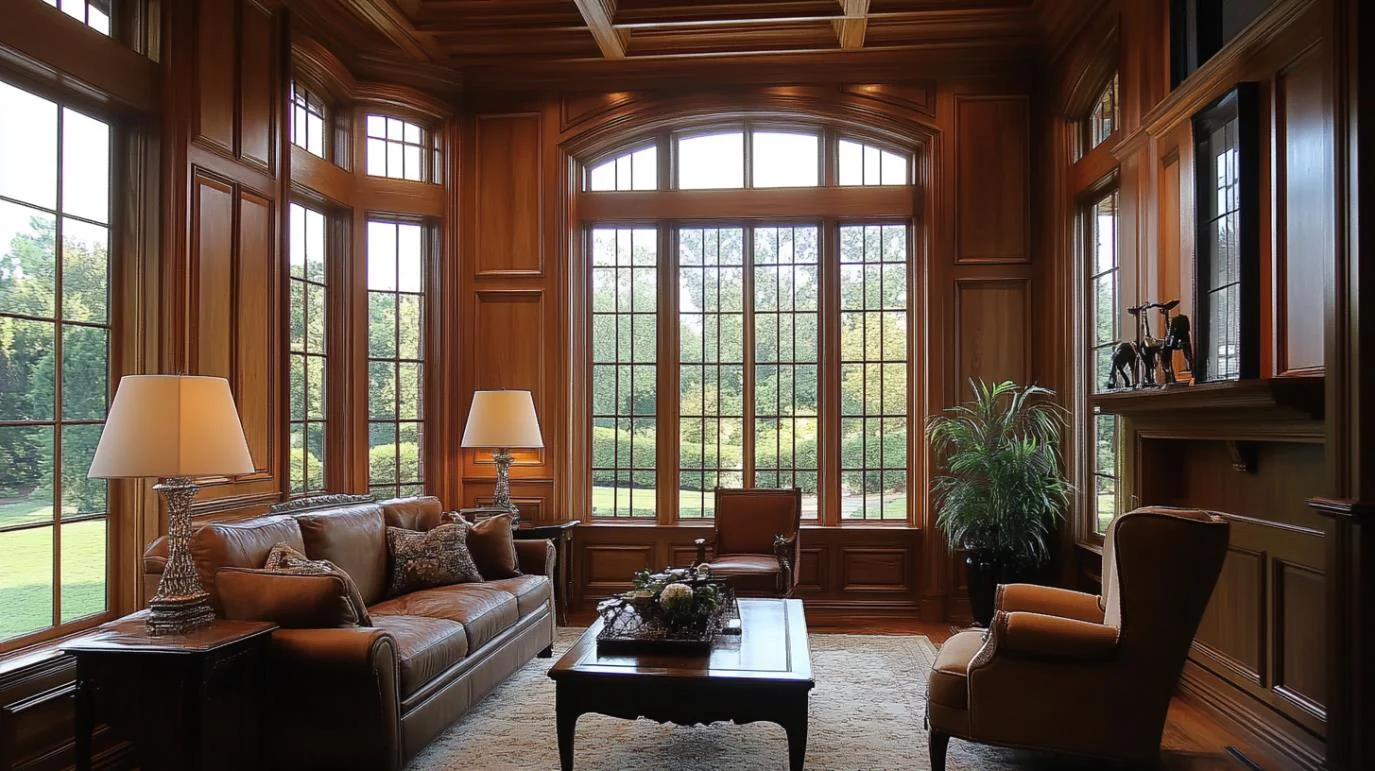wooden window design